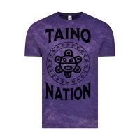 Cloud Purple white taino nation coqui sun boricua taino Vintage Tee - artisFamous