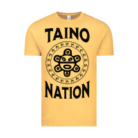 Vintage Mustard white taino nation coqui sun boricua taino Vintage Tee - artisFamous