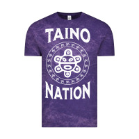 Cloud Purple white taino nation coqui sun boricua taino Vintage Tee - artisFamous