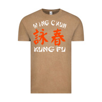 Vintage Coffee wing chun kung fu conception inspirante Vintage Tee - artisFamous