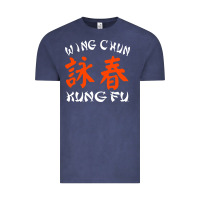 Vintage Denim wing chun kung fu conception inspirante Vintage Tee - artisFamous