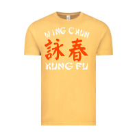Vintage Mustard wing chun kung fu conception inspirante Vintage Tee - artisFamous