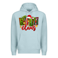 Blue Mist christmas baby claus Premium Hoodie - FaDigitalArtStudio