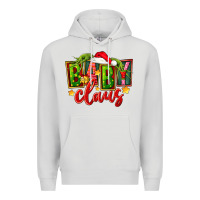 Dove Grey christmas baby claus Premium Hoodie - FaDigitalArtStudio