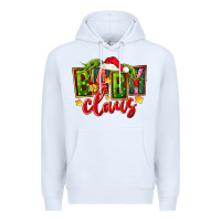 White christmas baby claus Premium Hoodie - FaDigitalArtStudio