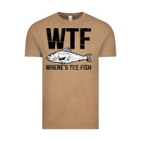 Wtf Where's The Fish Vintage Tee | Teevron