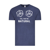Vintage Denim yes they're natural 20 dice funny rpg gamer Vintage Tee - artisFamous