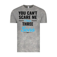 Cloud Rock you can't scare me i have three sons Vintage Tee - artisFamous