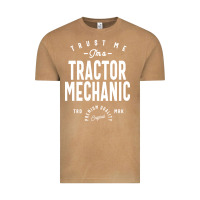 Vintage Camel Tractor Mechanic Gift Funny Job Title Profession Birthday Idea Vintage Tee - artisFamous