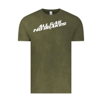 Vintage Olive all gas no brakes for dark Vintage Tee - artisFamous