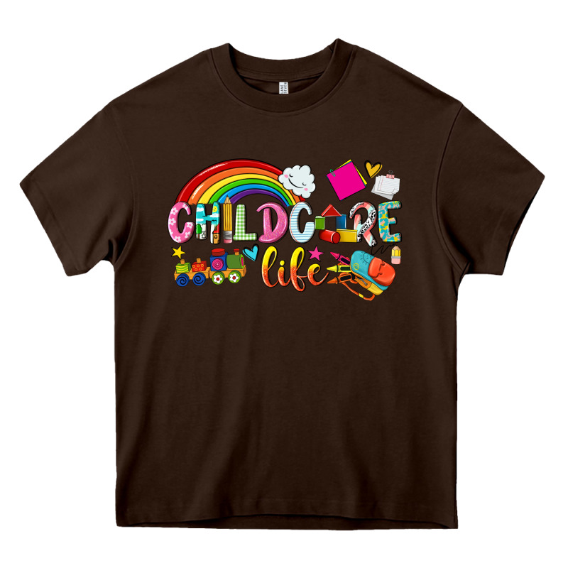 Childcare Life Heavy Core Tee by NancyCooperArtShop | Teevron