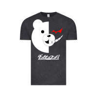 Vintage Black dangan ronpa  monokuma Vintage Tee - artisFamous