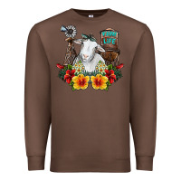 Chestnut farm life sheep Premium Sweatshirt - SublimationCraftShop