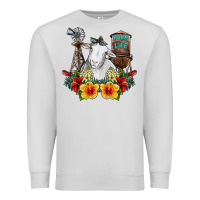 Dove Grey farm life sheep Premium Sweatshirt - SublimationCraftShop