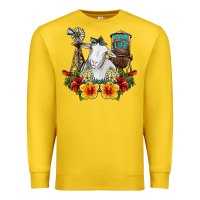 Lemon farm life sheep Premium Sweatshirt - SublimationCraftShop