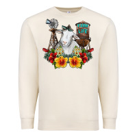 Sandshell farm life sheep Premium Sweatshirt - SublimationCraftShop