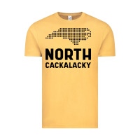 Vintage Mustard North Carolina State North Cackalacky Vintage Tee - artisFamous