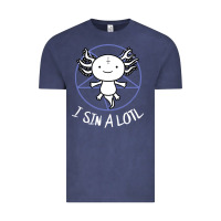 Vintage Denim i sin a lotl hail satan pentagram Vintage Tee - artisFamous