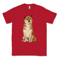 Red shiba inu Classic Tee - RanaPortraitStore