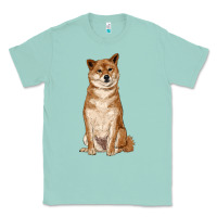 Seafoam shiba inu Classic Tee - RanaPortraitStore