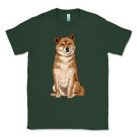 Sports Green shiba inu Classic Tee - RanaPortraitStore