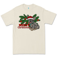 Bone merry christmas french bulldog Premium Tee - RanaPortraitStore