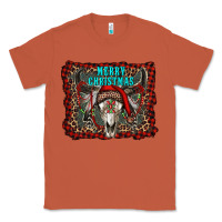 Copper merry christmas bull skull Classic Tee - RanaPortraitStore