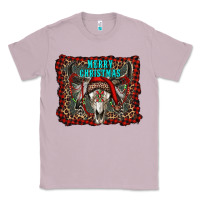 Lilac merry christmas bull skull Classic Tee - RanaPortraitStore