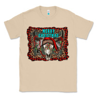 Mushroom merry christmas bull skull Classic Tee - RanaPortraitStore