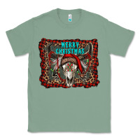 Sage merry christmas bull skull Classic Tee - RanaPortraitStore