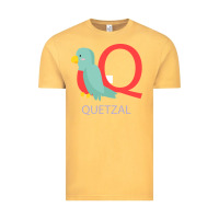 Vintage Mustard Cute Quetzal Kid's Vintage Tee - artisFamous