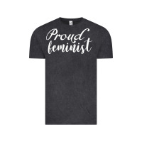 Vintage Black Proud feminist Vintage Tee - artisFamous