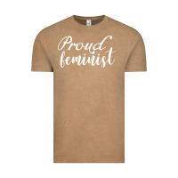 Vintage Coffee Proud feminist Vintage Tee - artisFamous