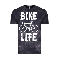 Cloud Black bike life Vintage Tee - artisFamous