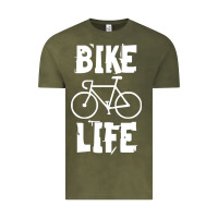 Vintage Olive bike life Vintage Tee - artisFamous
