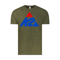 Vintage Olive new k2 ski snowboarding Vintage Tee - artisFamous
