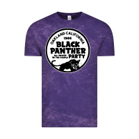 Cloud Purple oakland california 1966 black panther party Vintage Tee - artisFamous