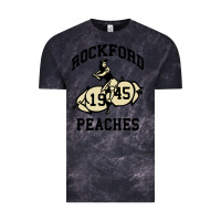 Cloud Black rockford peaches Vintage Tee - artisFamous