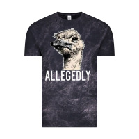 Cloud Black letterkenny allegedly ostrich funny Vintage Tee - artisFamous