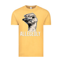 Vintage Mustard letterkenny allegedly ostrich funny Vintage Tee - artisFamous