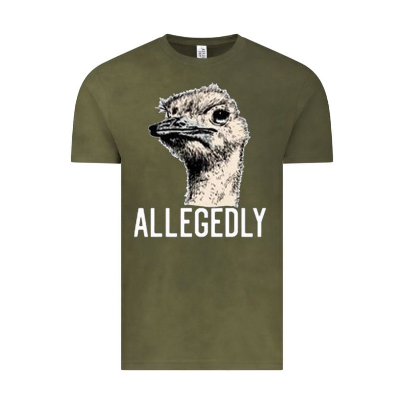 Letterkenny Allegedly Ostrich Funny Vintage Tee by artisFamous | Teevron