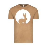 Vintage Camel bunny and full moon funny Vintage Tee - artisFamous