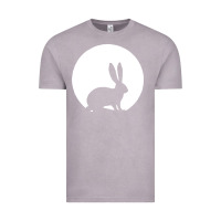 Vintage Zinc bunny and full moon funny Vintage Tee - artisFamous