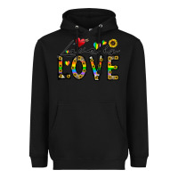 Black love is love Heavyweight Hoodie - CowhideDigitalArt
