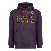 Plum love is love Heavyweight Hoodie - CowhideDigitalArt