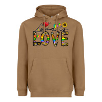 Toasted Coconut love is love Heavyweight Hoodie - CowhideDigitalArt