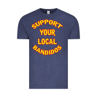Vintage Denim bandidos support your local texas Vintage Tee - artisFamous