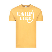 Vintage Mustard carp life funny fish fishing Vintage Tee - artisFamous