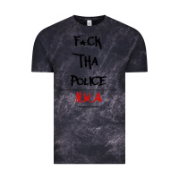 Cloud Black fck tha police Vintage Tee - artisFamous