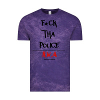 Cloud Purple fck tha police Vintage Tee - artisFamous